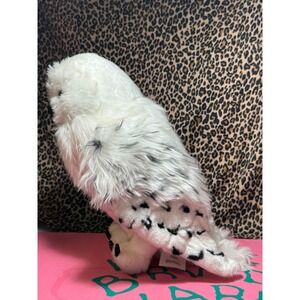 Noble Collection Harry Potter Hedwig Plush Snowy Owl Stuffed Animal White 12in